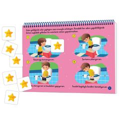 Mitmachbuch mit Klettpunkten – Toilettentraining ab 2 Jahren | Türkisch: Cırt Cırtlı Tuvalet Eğitimi Kitabım