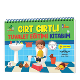 Mitmachbuch mit Klettpunkten – Toilettentraining ab 2 Jahren | Türkisch: Cırt Cırtlı Tuvalet Eğitimi Kitabım