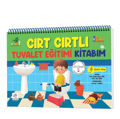 Mitmachbuch mit Klettpunkten – Toilettentraining ab 2 Jahren | Türkisch: Cırt Cırtlı Tuvalet Eğitimi Kitabım