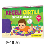 9-18 Ay İlk Cırt Cırtlı - Keçeli Etkinlik Kitabım