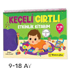 9-18 Ay İlk Cırt Cırtlı - Keçeli Etkinlik Kitabım