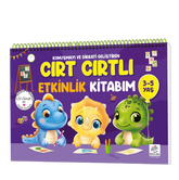 Klettpunkt-Mitmachbuch für Vorschulkinder 3–5 Jahre | Türkisch: Cırt Cırtlı Etkinlik Kitabım