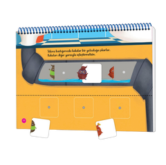 Mitmachbuch mit Klettpunkten – Toilettentraining ab 2 Jahren | Türkisch: Cırt Cırtlı Tuvalet Eğitimi Kitabım