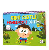 Mitmachbuch mit Klettpunkten – Mein Körper & Privatsphäre ab 3 Jahren | Türkisch: Cırt Cırtlı Mahremiyet Eğitimi Kitabım