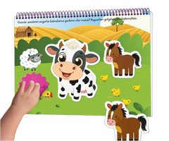 9-18 Ay İlk Cırt Cırtlı - Keçeli Etkinlik Kitabım