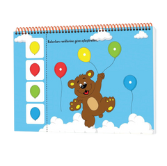 Mitmachbuch mit Klettpunkten – für Babys 16–24 Monate | Türkisch: 16–24 Ay Cırt Cırtlı Etkinlik Kitabım