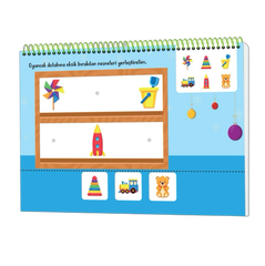 Klettpunkt-Mitmachbuch für Vorschulkinder 3–5 Jahre | Türkisch: Cırt Cırtlı Etkinlik Kitabım