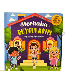 Merhaba Duygularım Cırt Cırtlı Hikaye Kitabı 😃🥺😳