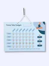 Namaz Takip Çizelgem | Kişiselleştirilebilir |Mavi Gebets-Übersicht Personalisierbar |Blau