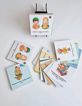 40 Hadis Kartları / 8x8 cm Hadith-Karten für Kinder