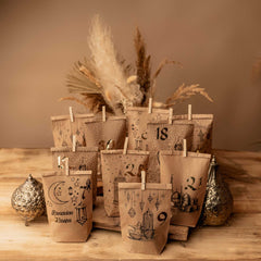 30 bedruckte Tüten zu Ramadan