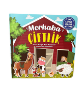 Merhaba Çiftlik-Cırt Cırtlı Hikaye Kitabim 🧑🌾🐄🐴🐶