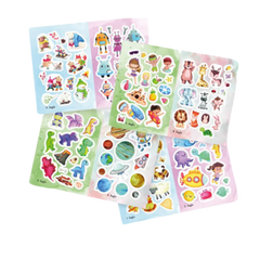 Stickerbuch für Kleinkinder ab 2 Jahren – 100+ wiederverwendbare Sticker | Türkisch: Tükenmeyen Sticker Kitabım