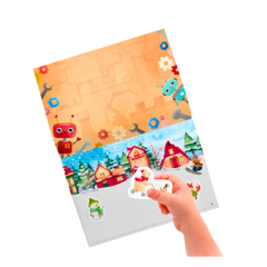 Stickerbuch für Kleinkinder ab 2 Jahren – 100+ wiederverwendbare Sticker | Türkisch: Tükenmeyen Sticker Kitabım