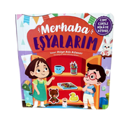 Merhaba Eşyalarım - Cırt Cırtlı🐤📚🖍🧽