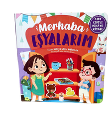Merhaba Eşyalarım - Cırt Cırtlı🐤📚🖍🧽