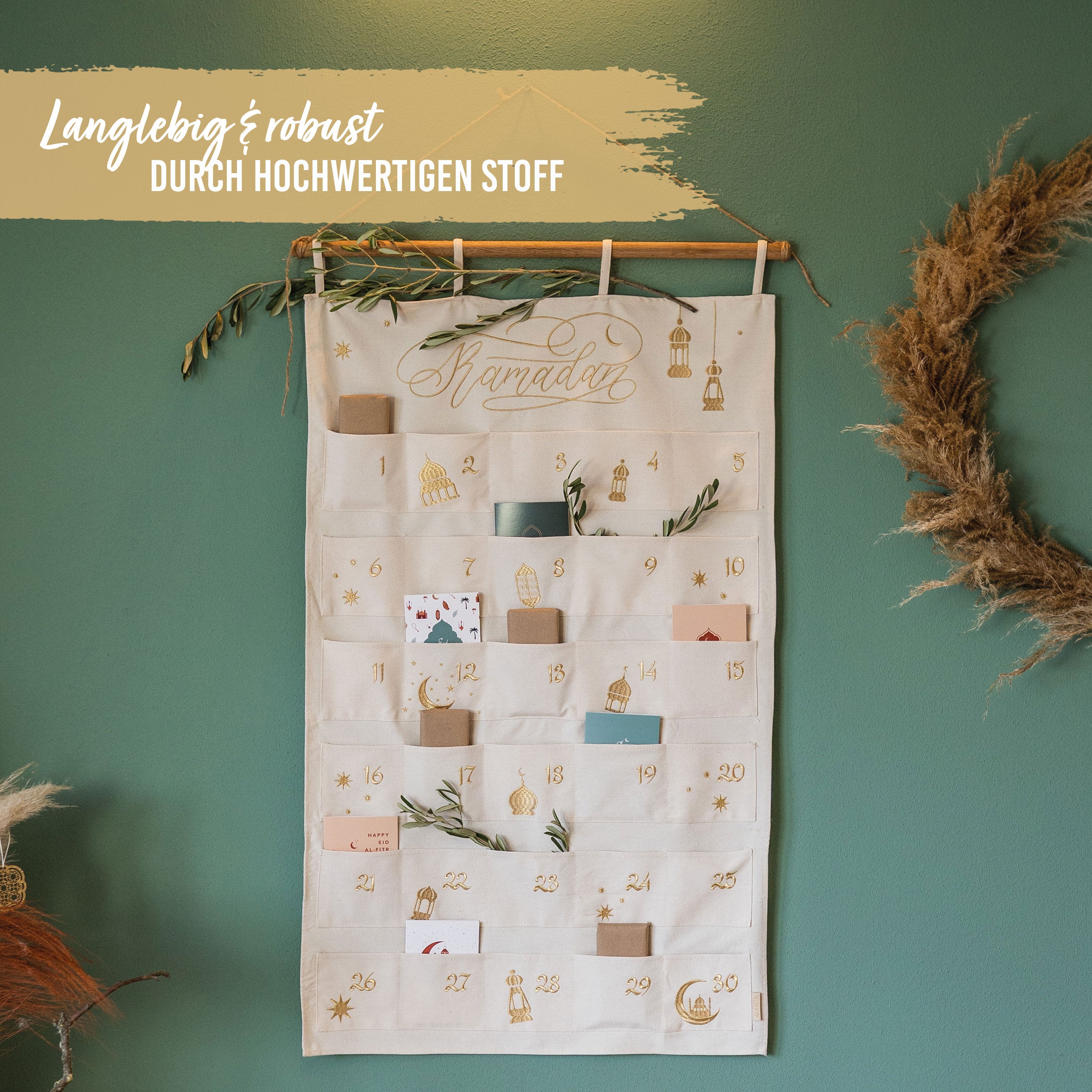 Wandteppich Ramadan Kalender – Set 3