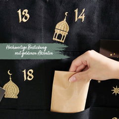 Ramadan Wandkalender – schwarz