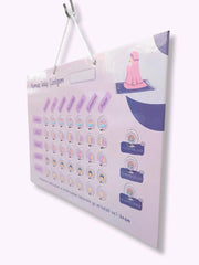 Namaz Takip Çizelgem | Kişiselleştirilebilir |Pembe     Gebets-Übersicht | Personalisierbar | Rosa