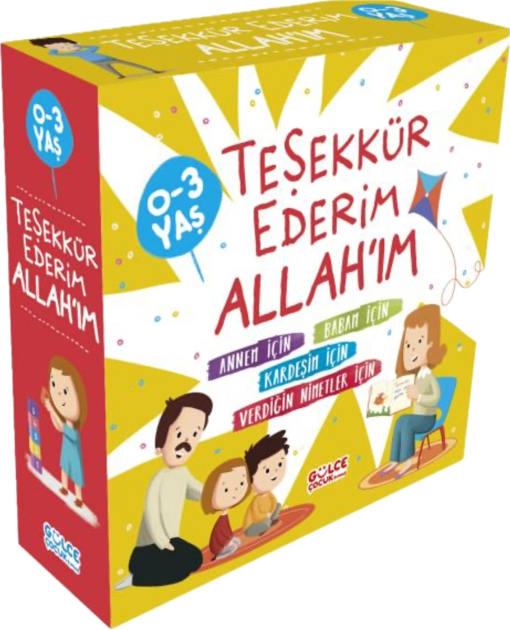 TEŞEKKÜR EDERİM ALLAH'IM SET (4 KİTAP)