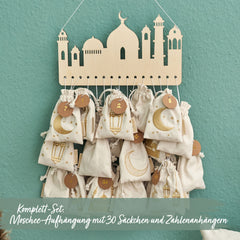 Ramadan Kalender Set – natur gold
