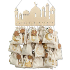 Ramadan Kalender Set – natur gold