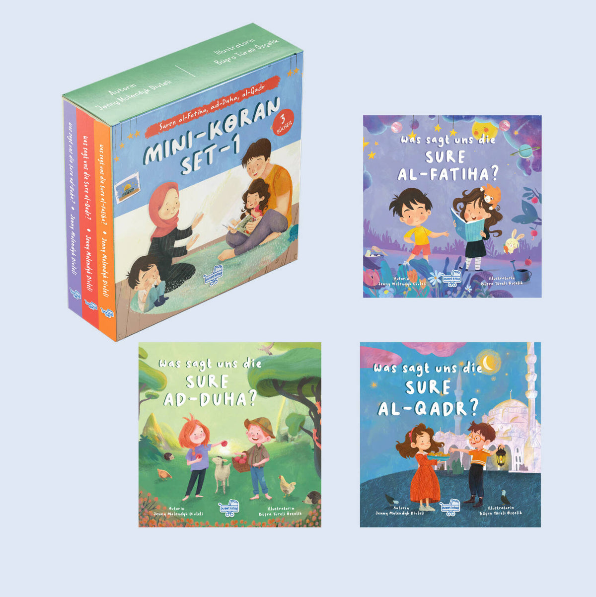Mını Koran Set-1 (3 Bücher)