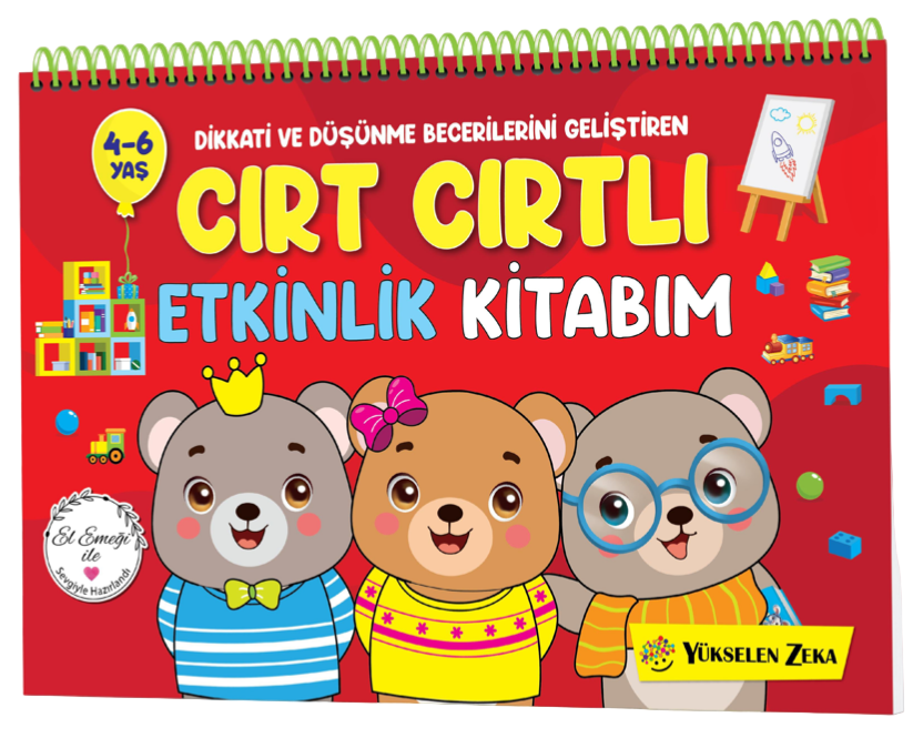 Cırt Cırtlı Etkinlik Kitabım 4-6 yaş
