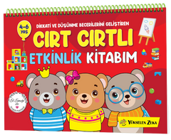 Cırt Cırtlı Etkinlik Kitabım 4-6 yaş