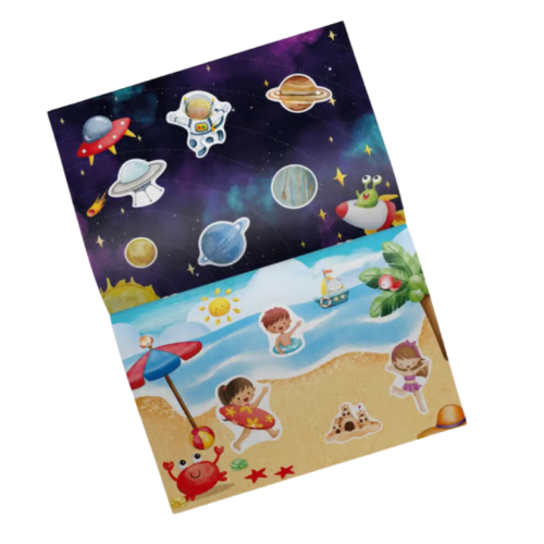 Tükenmeyen Sticker Kitabım (100+ Tekrar Tekrar Kullanılabilen Sticker)