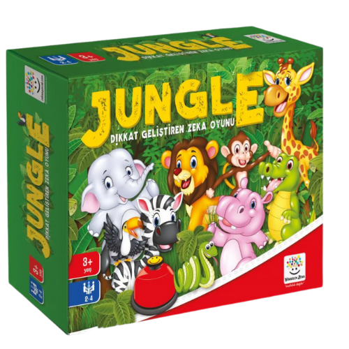 3+ Yaş Jungle - Dikkat Geliştiren Oyun