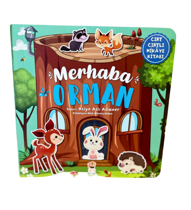 Merhaba Orman (Cirt Cirtli Hikaye Kitabı) 🐇🐿🦔🦉
