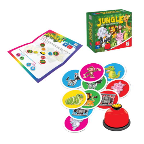 3+ Yaş Jungle - Dikkat Geliştiren Oyun